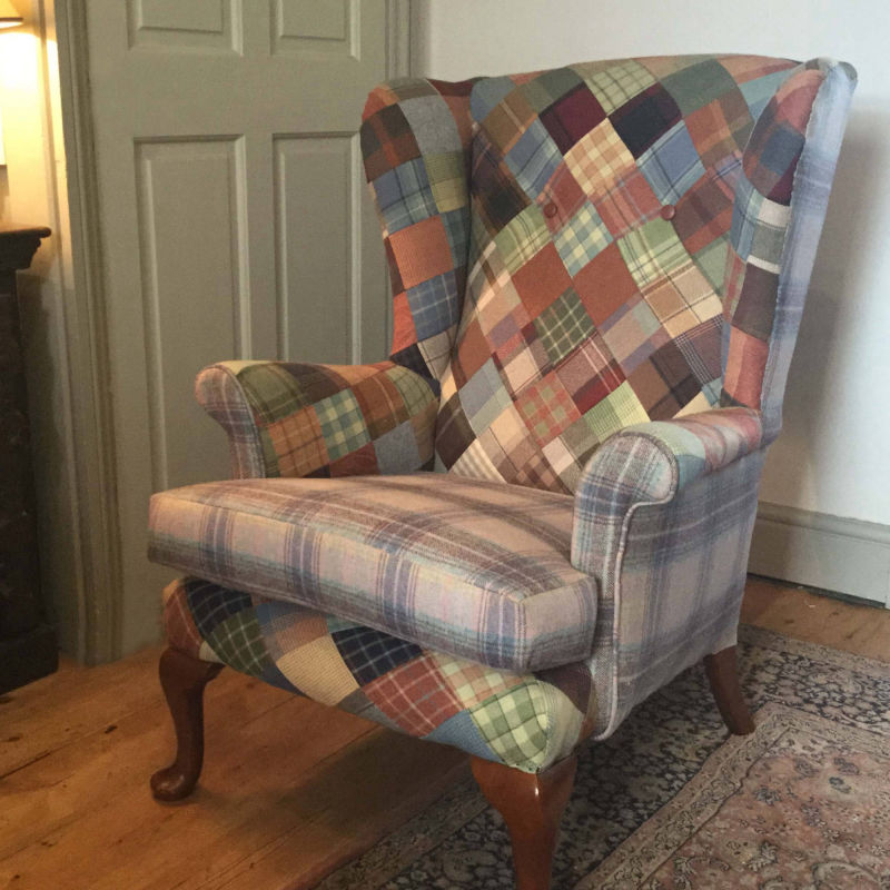 Parker Knoll Patchwork in Irish Wool Tweed